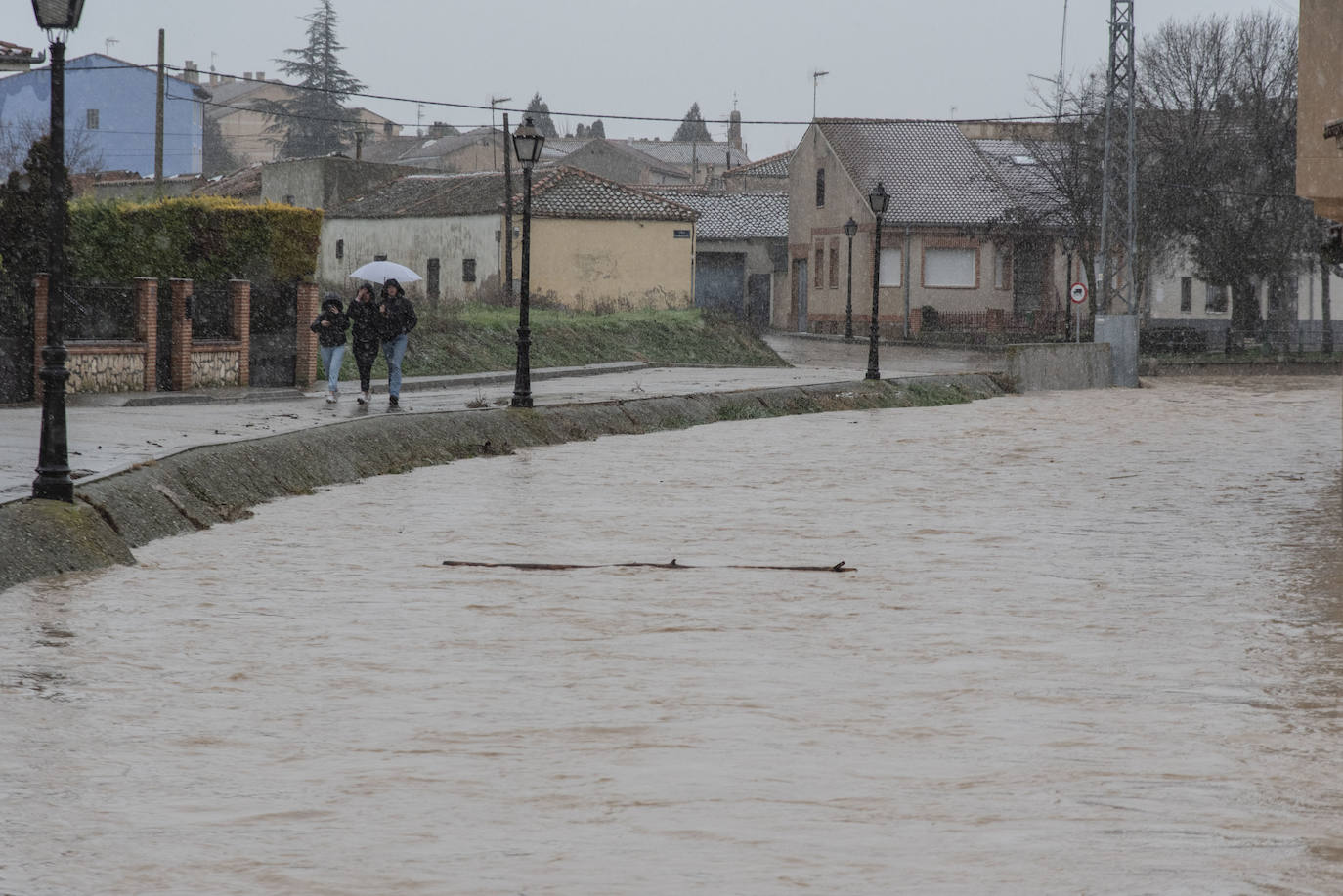 La inundación en Cantimpalos, en imágenes