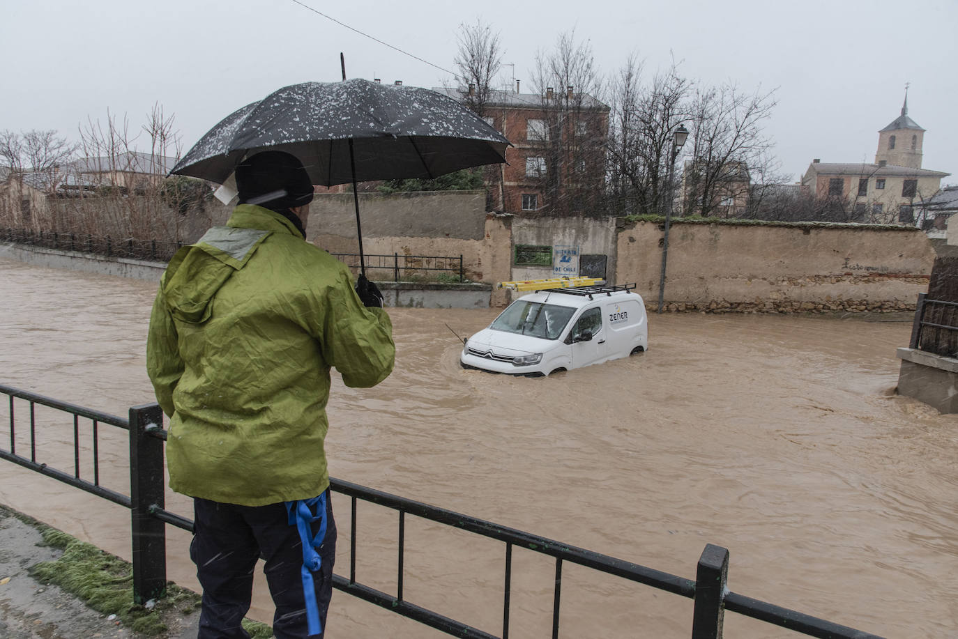 La inundación en Cantimpalos, en imágenes