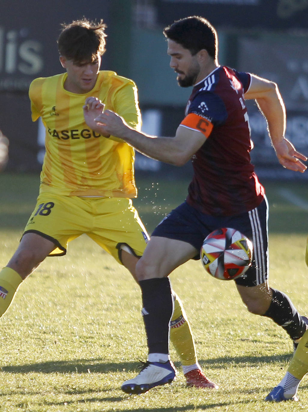 El empate de la Segoviana ante el Navalcarnero, en imágenes