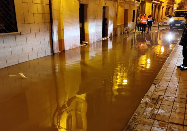 Desbordamiento del Duratón en Peñafiel.