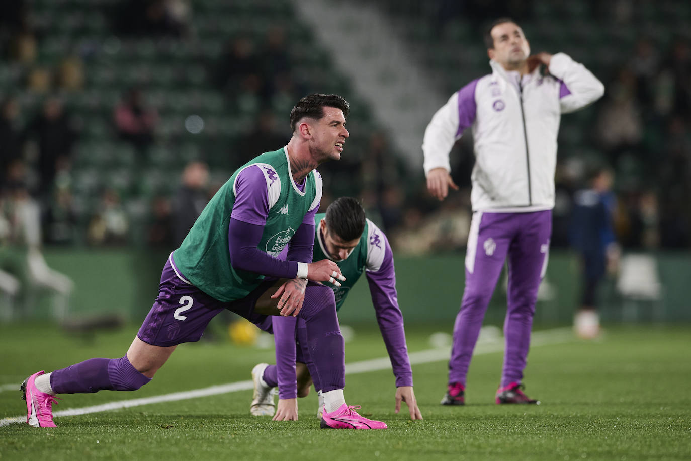 Las imágenes del partido Elche-Real Valladolid