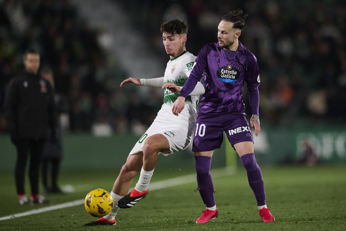 Las imágenes del partido Elche-Real Valladolid