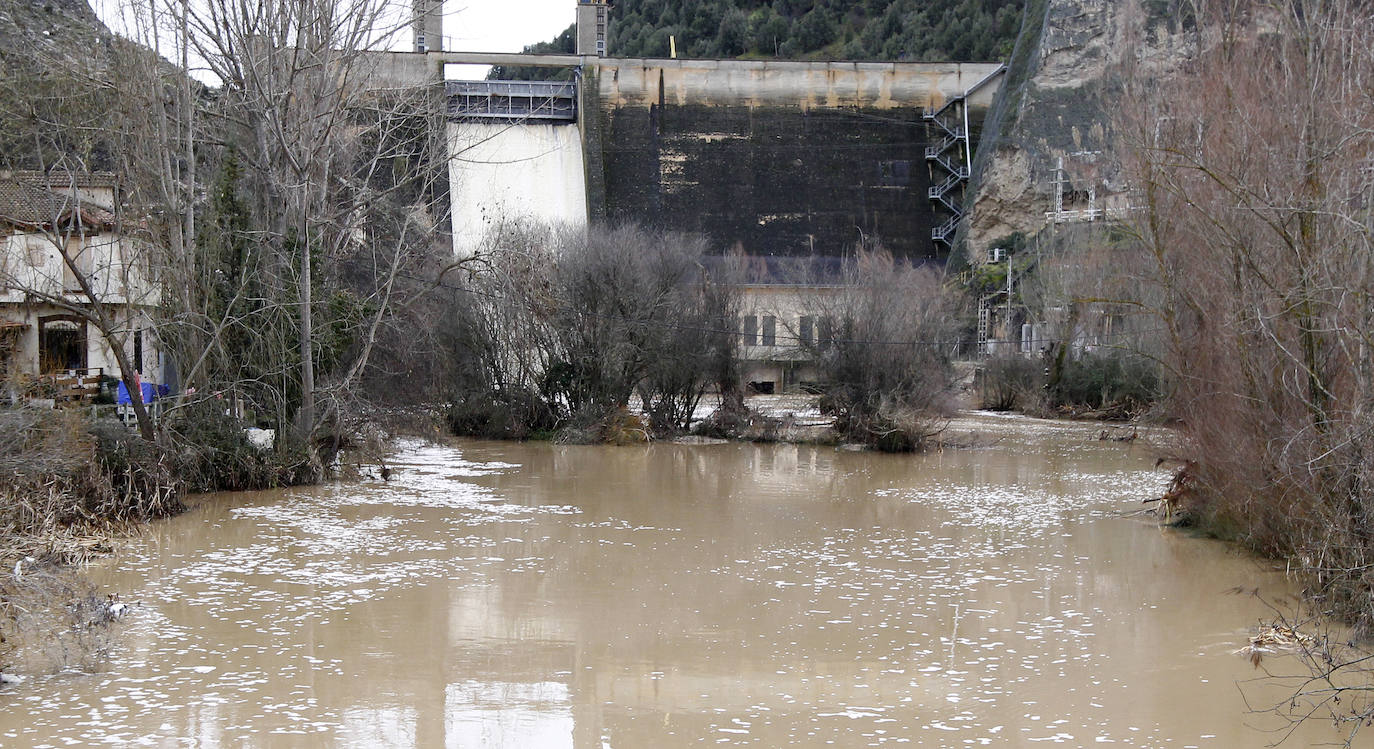 Inundaciones por el desembalse de Burgomillodo