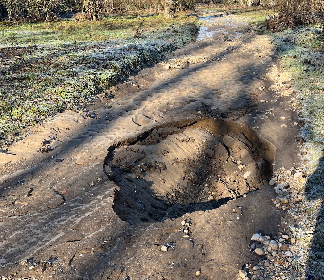 Inundaciones por el desembalse de Burgomillodo