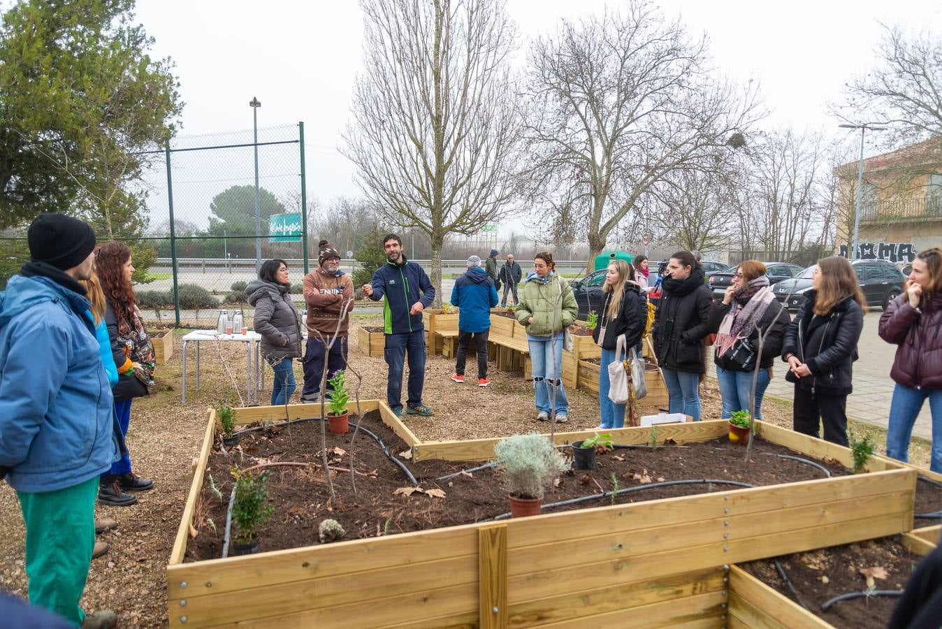 El campus de Palencia inaugura un jardín terapeútico