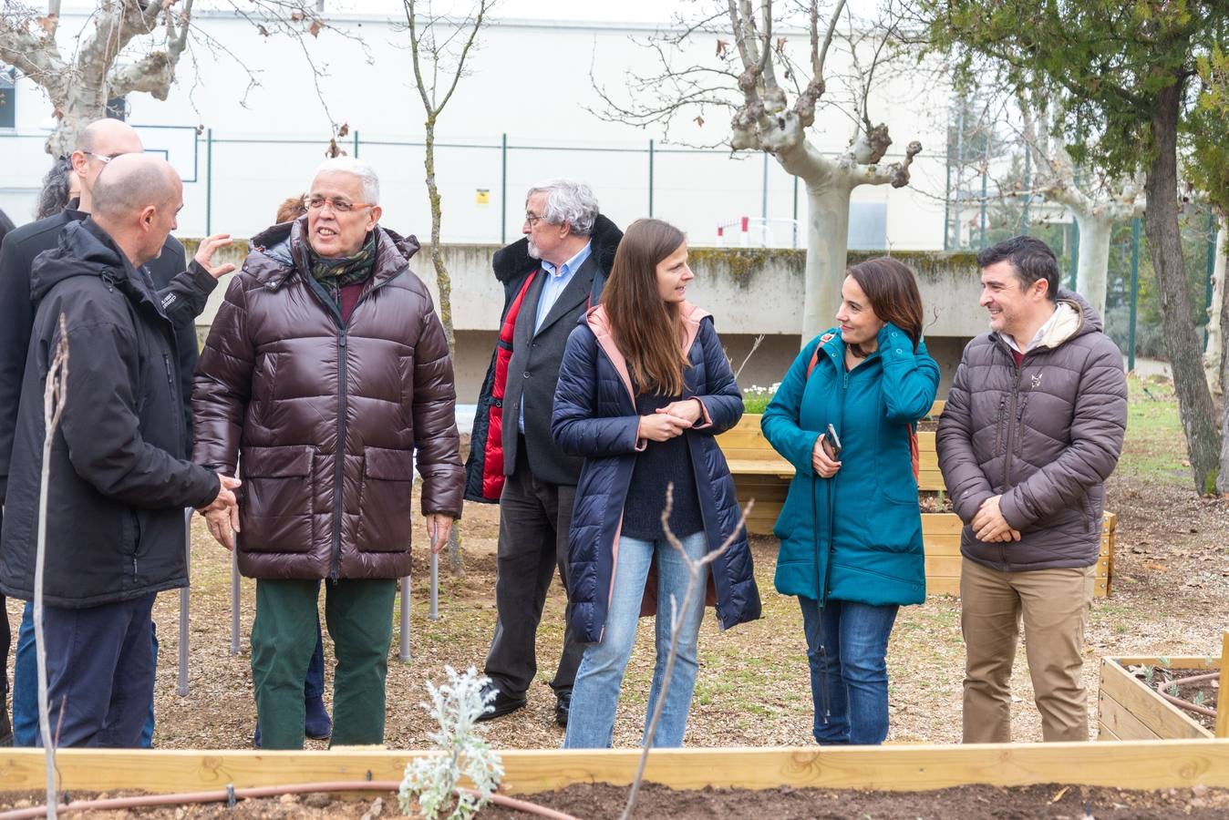 El campus de Palencia inaugura un jardín terapeútico