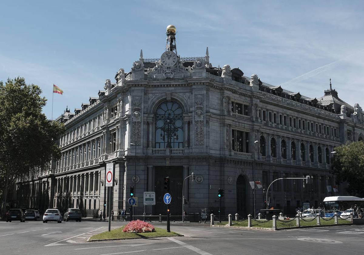 Sede del Banco de España en Madrid, en una imagen de archivo.