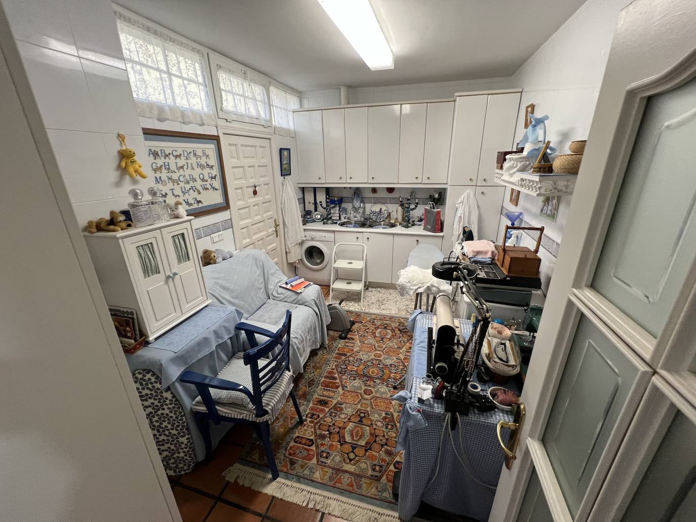 Una casa de Valladolid decorada con muebles encontrados en la calle