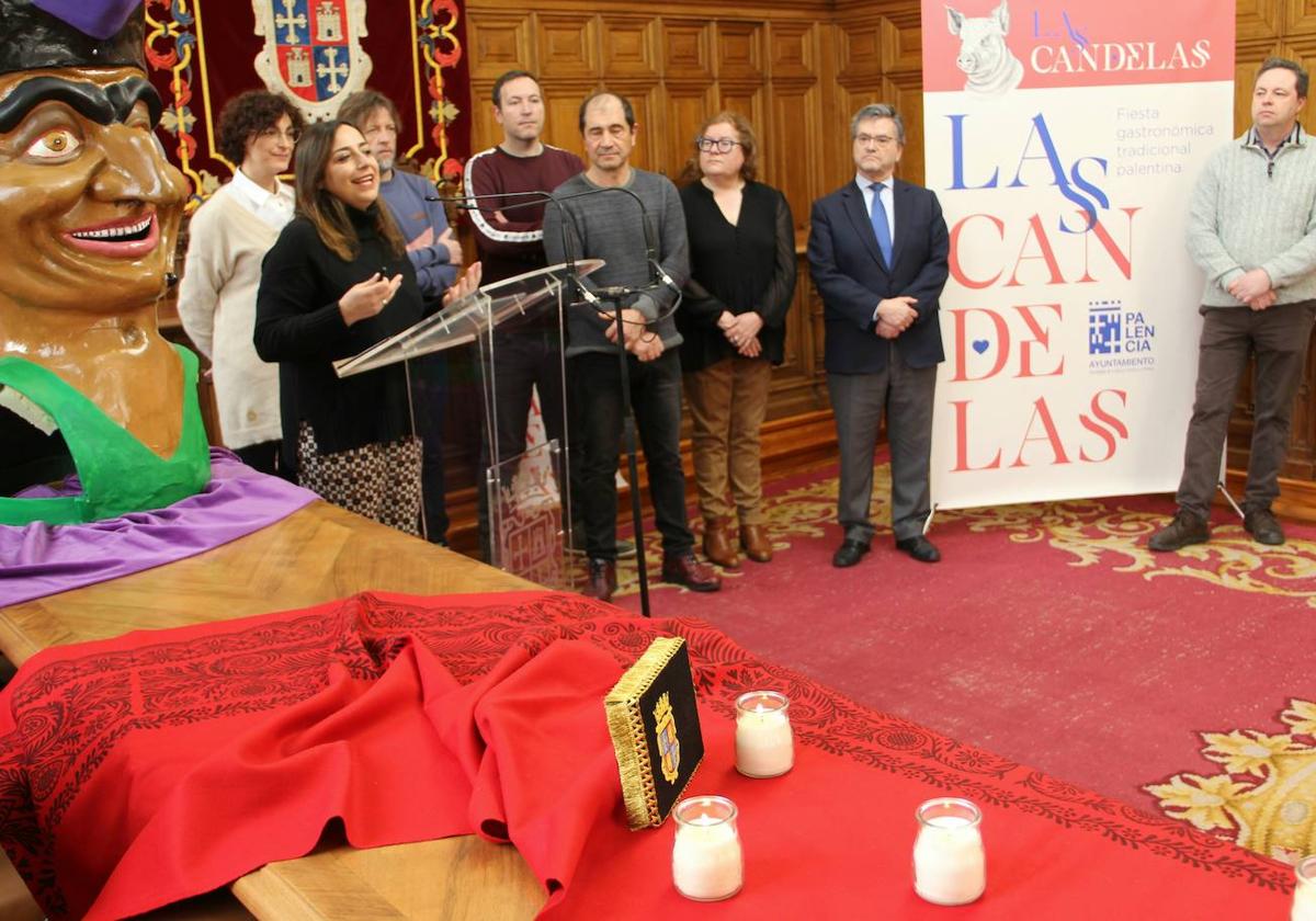 Presentación de la fiesta de las Candelas de Palencia.