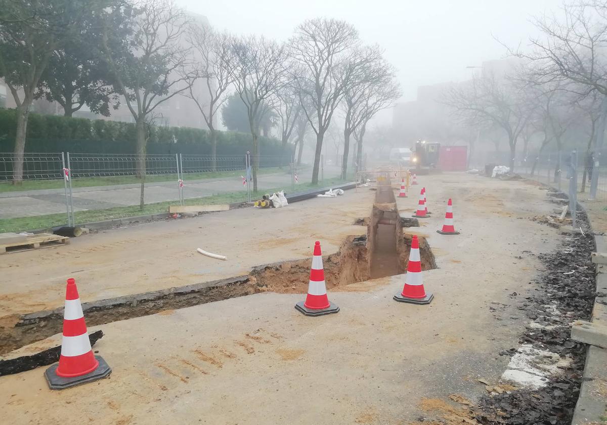 El corte en la calle Eusebio González Suárez se prolongará un mes más