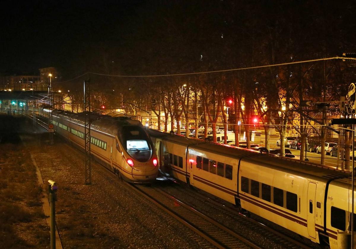 Retrasos en la estación de trenes de Palencia