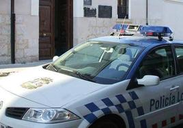 Un vehículo de la Policía Local de Zamora.