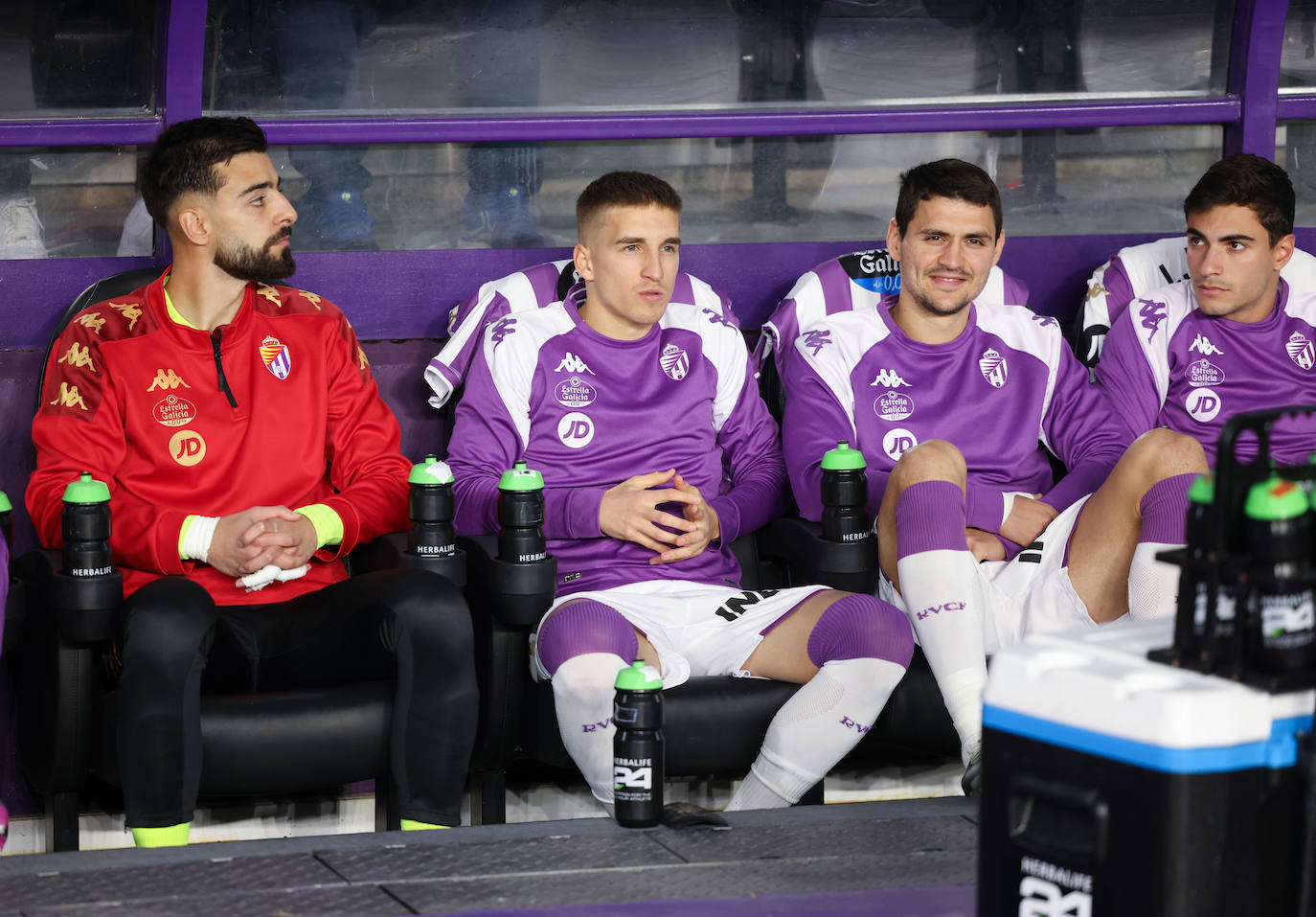 La victoria del Real Valladolid sobre el Racing de Santander, en imágenes