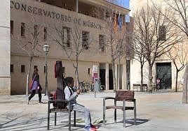 Edificio del Conservatorio de Palencia.