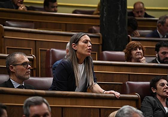 La portavoz de Junts en el Congreso, Miriam Nogueras.