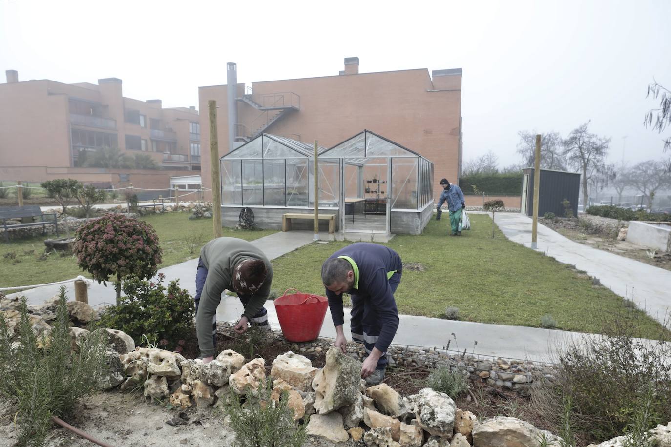 Fundación Intras inaugura el primer jardín terapéutico de Valladolid