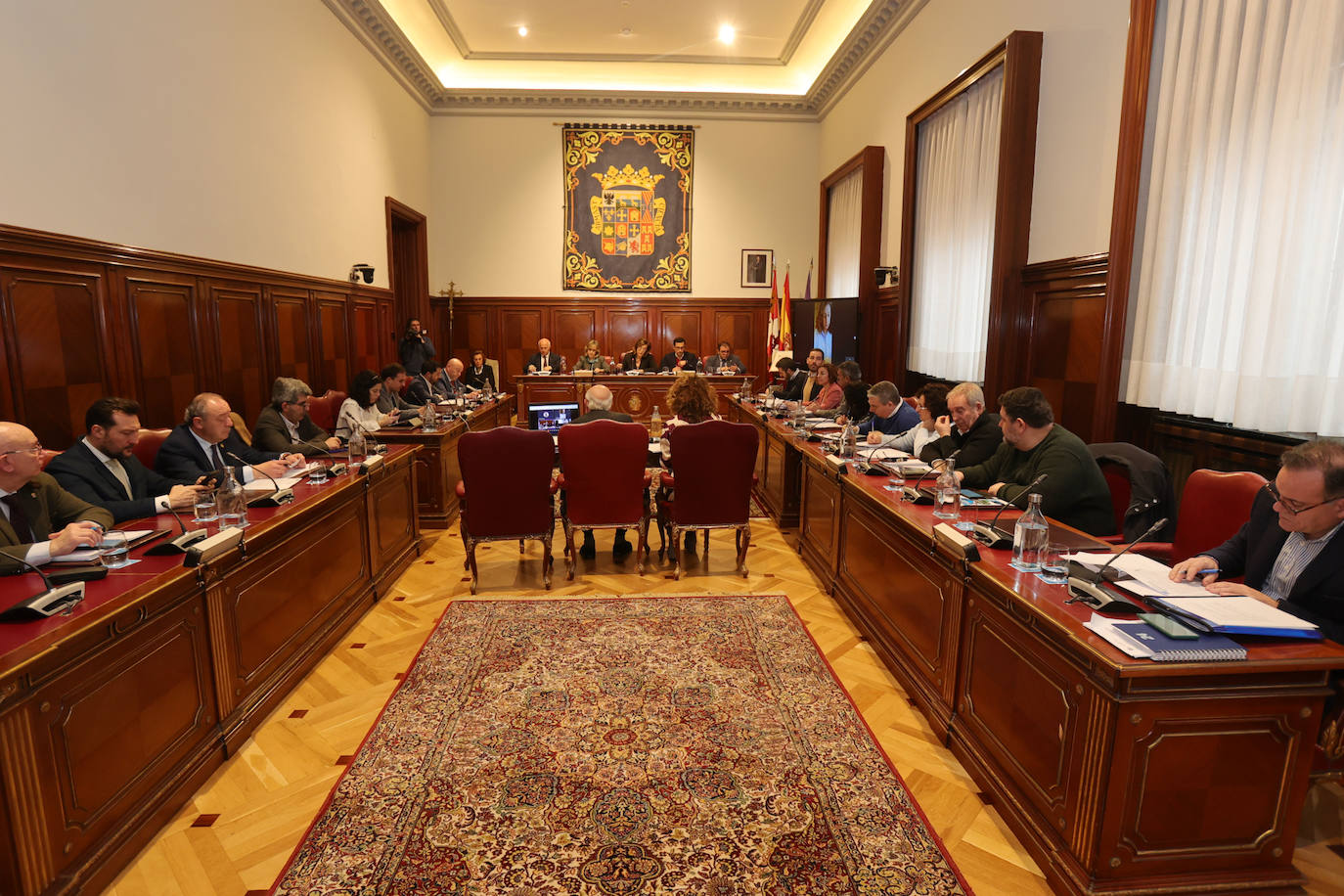 La Diputación de Palencia celebra el primer pleno ordinario del año