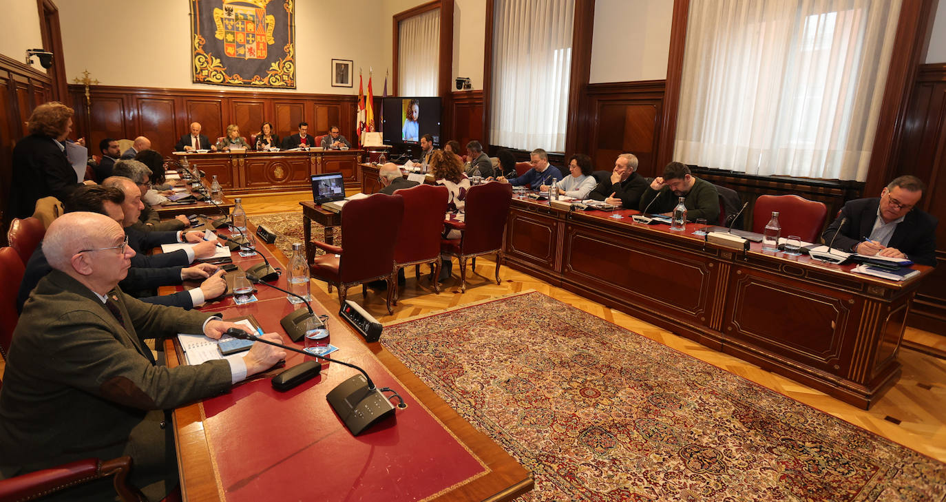 La Diputación de Palencia celebra el primer pleno ordinario del año