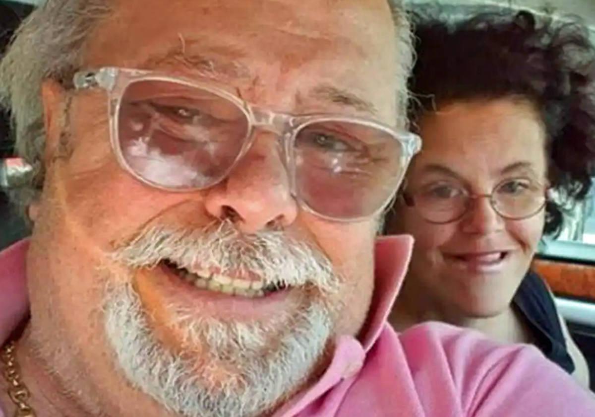Paco Arévalo con su hija Nuria.