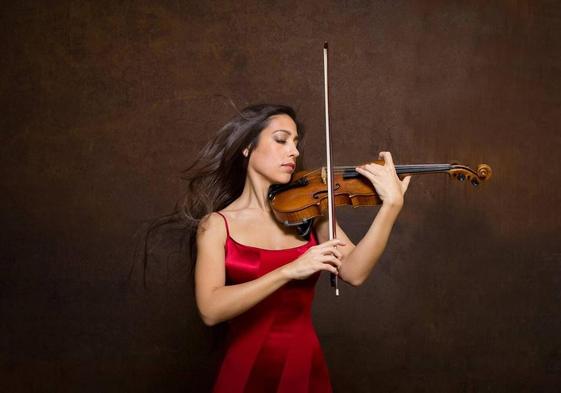 La violinista madrileña Leticia Moreno.