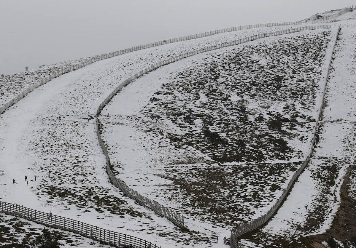 Pistas de esquí de Navacerrada.