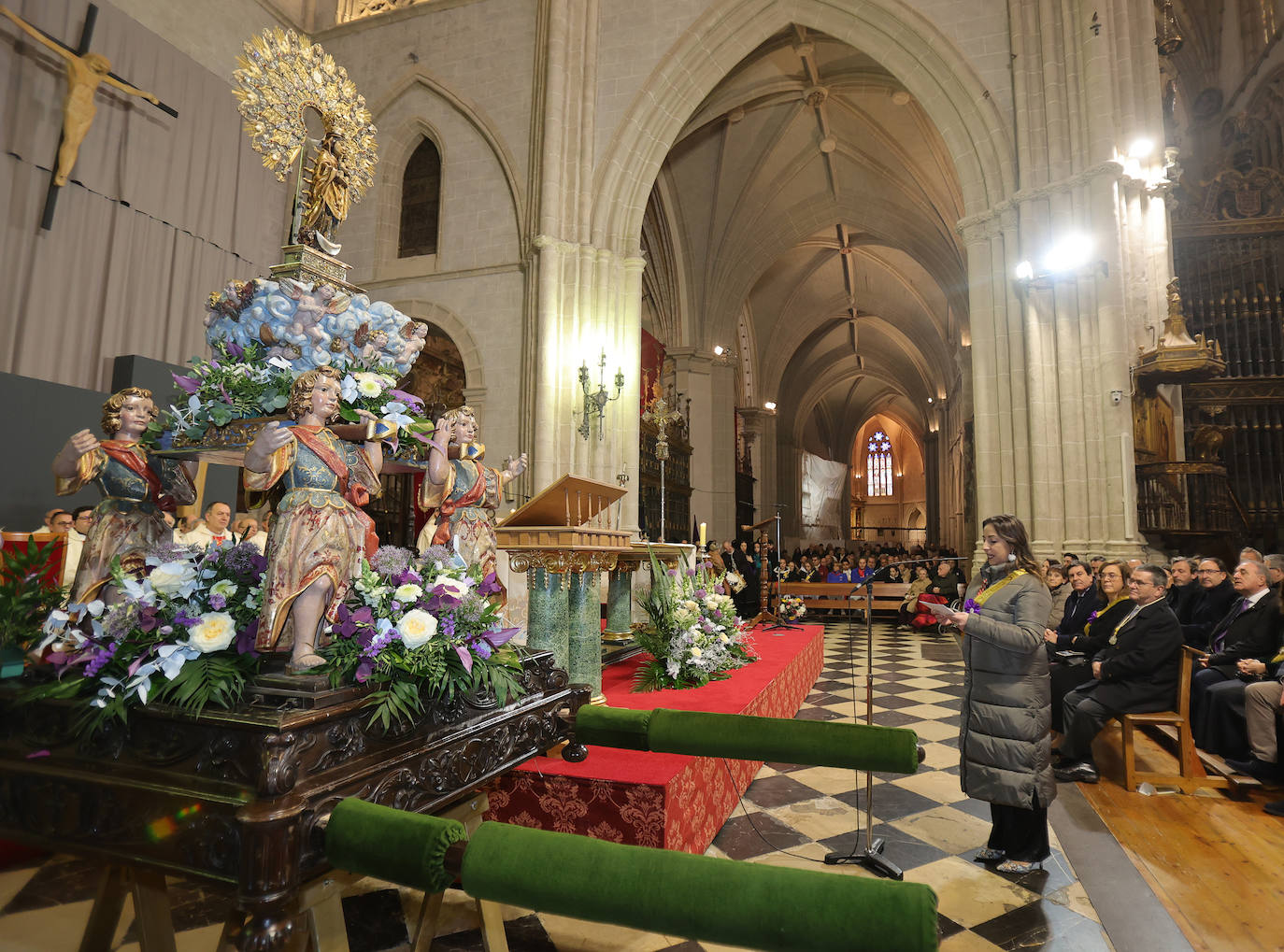 Palencia se entrega a su patrona