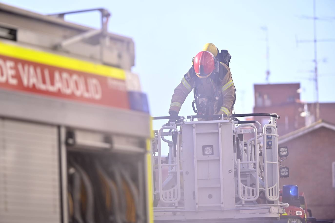 El incendio de la calle Cisne, en imágenes