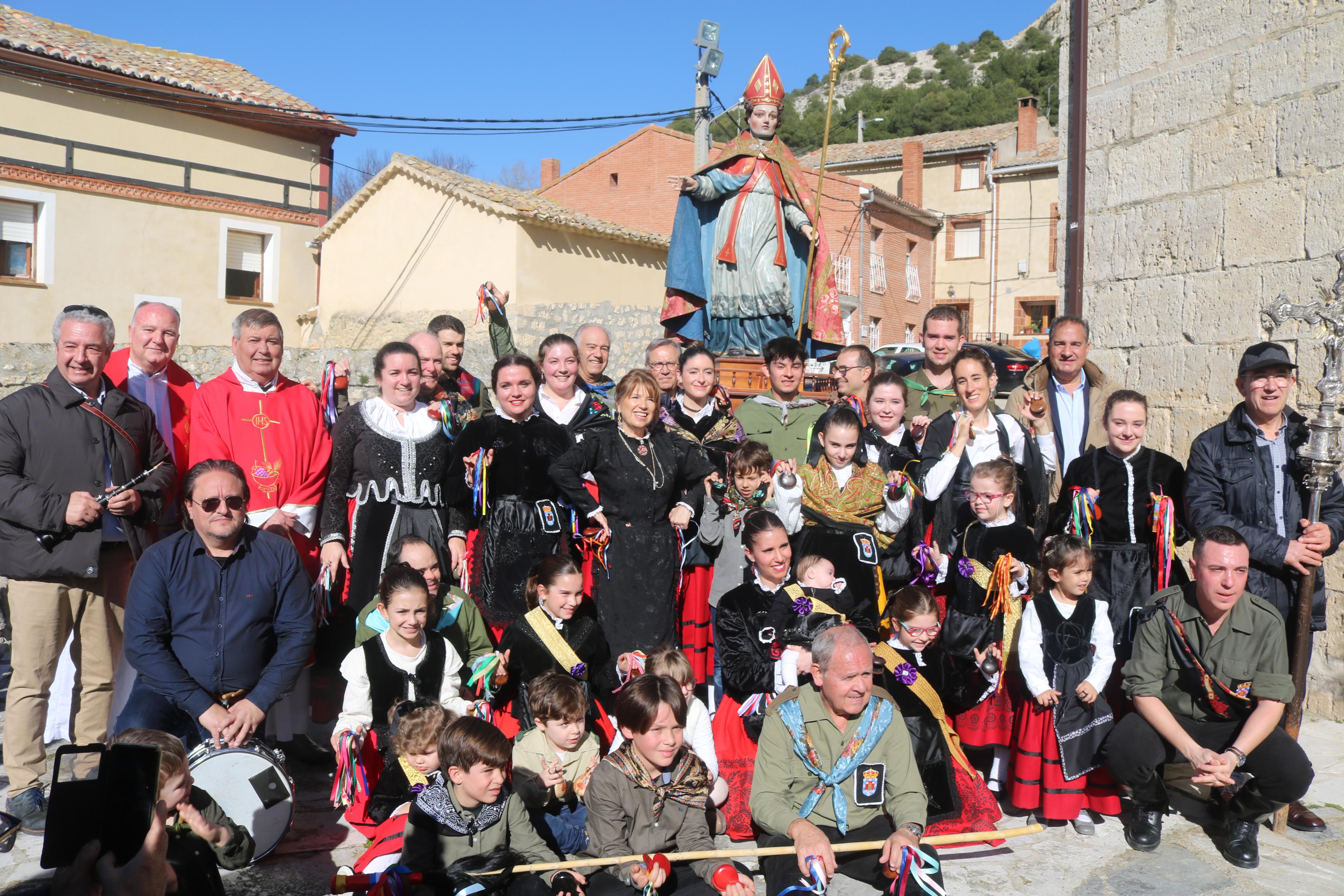 Hornillos de Cerrato se rinde a San Blas