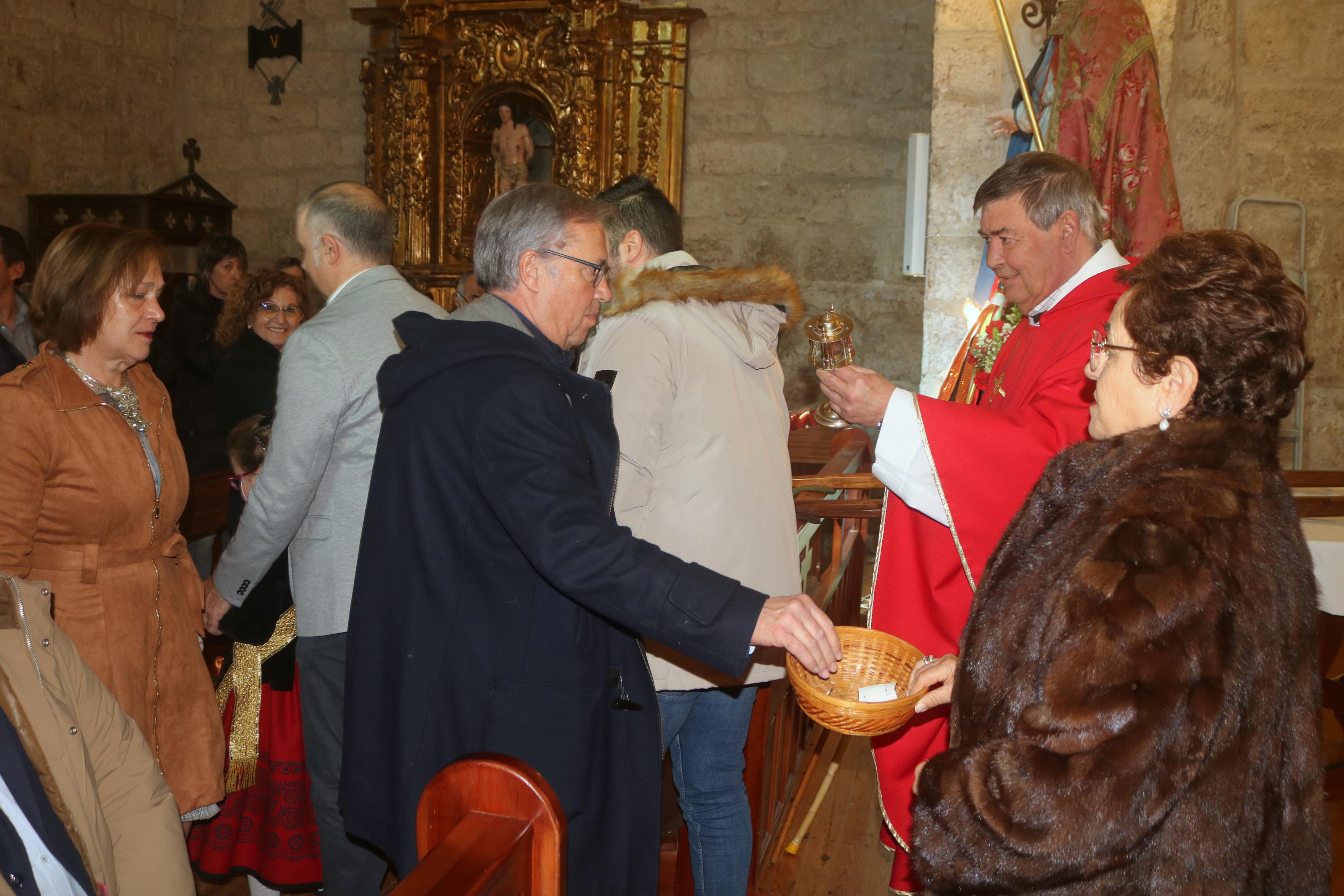 Hornillos de Cerrato se rinde a San Blas