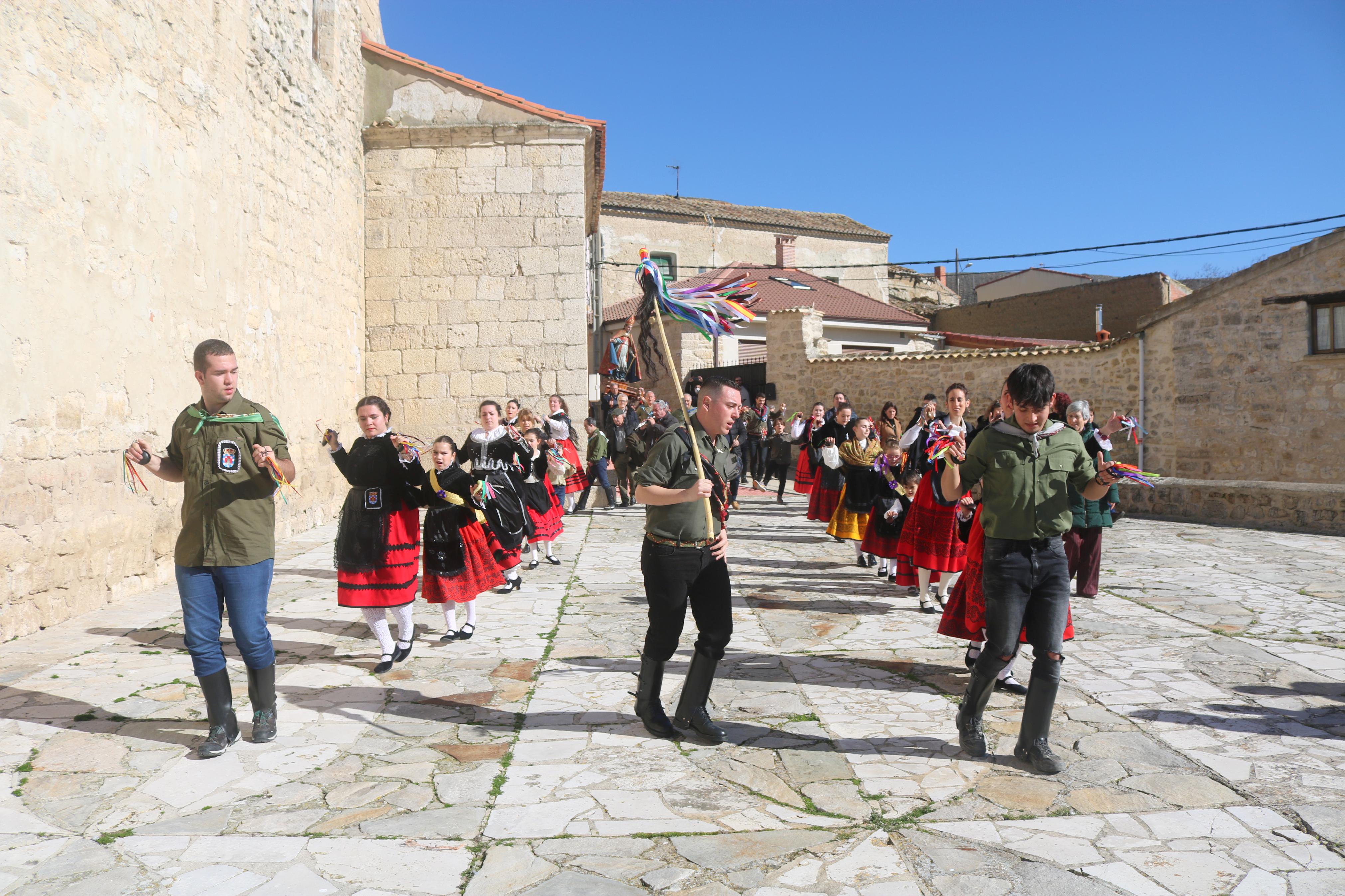 Hornillos de Cerrato se rinde a San Blas