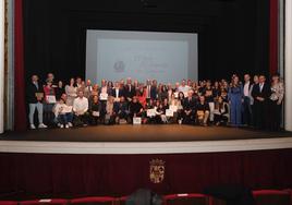 Premiados en la Gala del Deporte de Segovia.