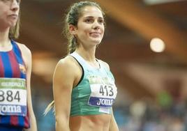 La atleta palentina Marta García.