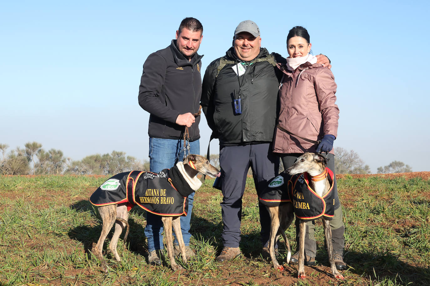 Final del Campeonato de España de Galgos en Nava del Rey