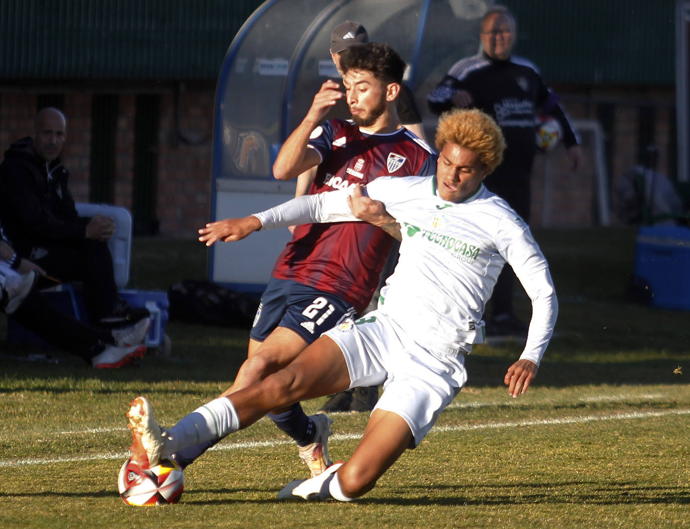 El empate entre la Sego y el Getafe B, en imágenes