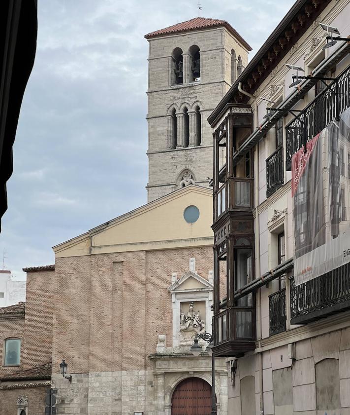 Imagen secundaria 2 - La iglesia donde fue bautizado el poeta vallisoletano José Zorrilla