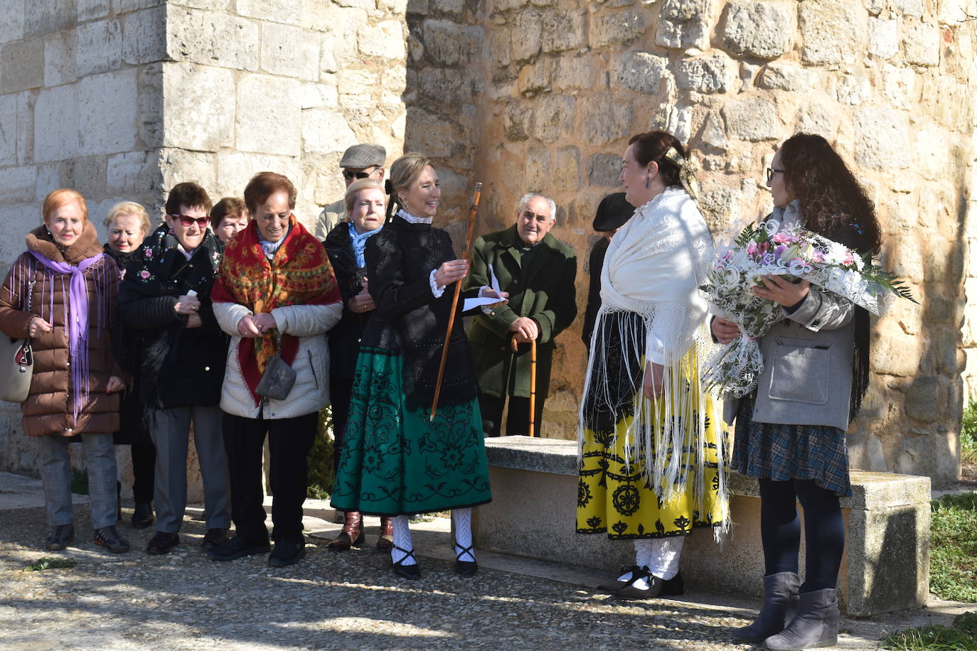 Entrega del bastón de mando de Alcaldía en Mucientes.