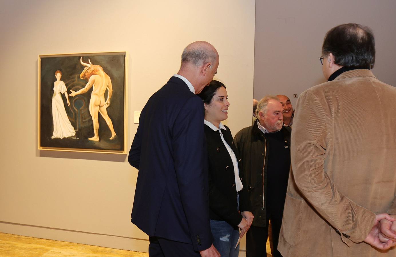 Inauguración de la exposición &#039;Taurokathapsia&#039;en el Centro Cultural