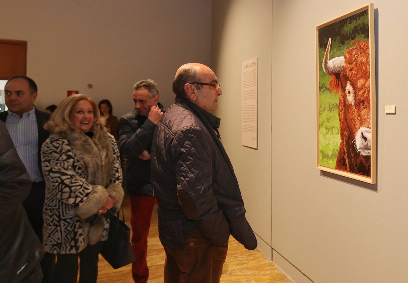 Inauguración de la exposición &#039;Taurokathapsia&#039;en el Centro Cultural