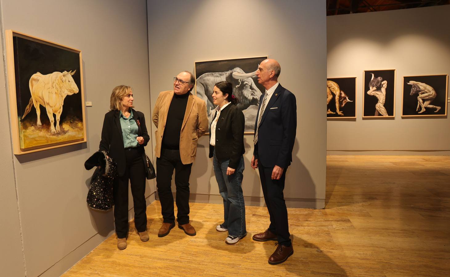 Inauguración de la exposición &#039;Taurokathapsia&#039;en el Centro Cultural