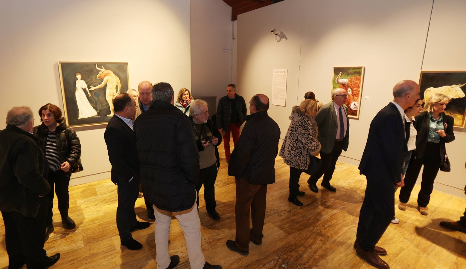 Inauguración de la exposición &#039;Taurokathapsia&#039;en el Centro Cultural