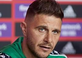 Joaquín en su etapa como jugador del Real Betis.