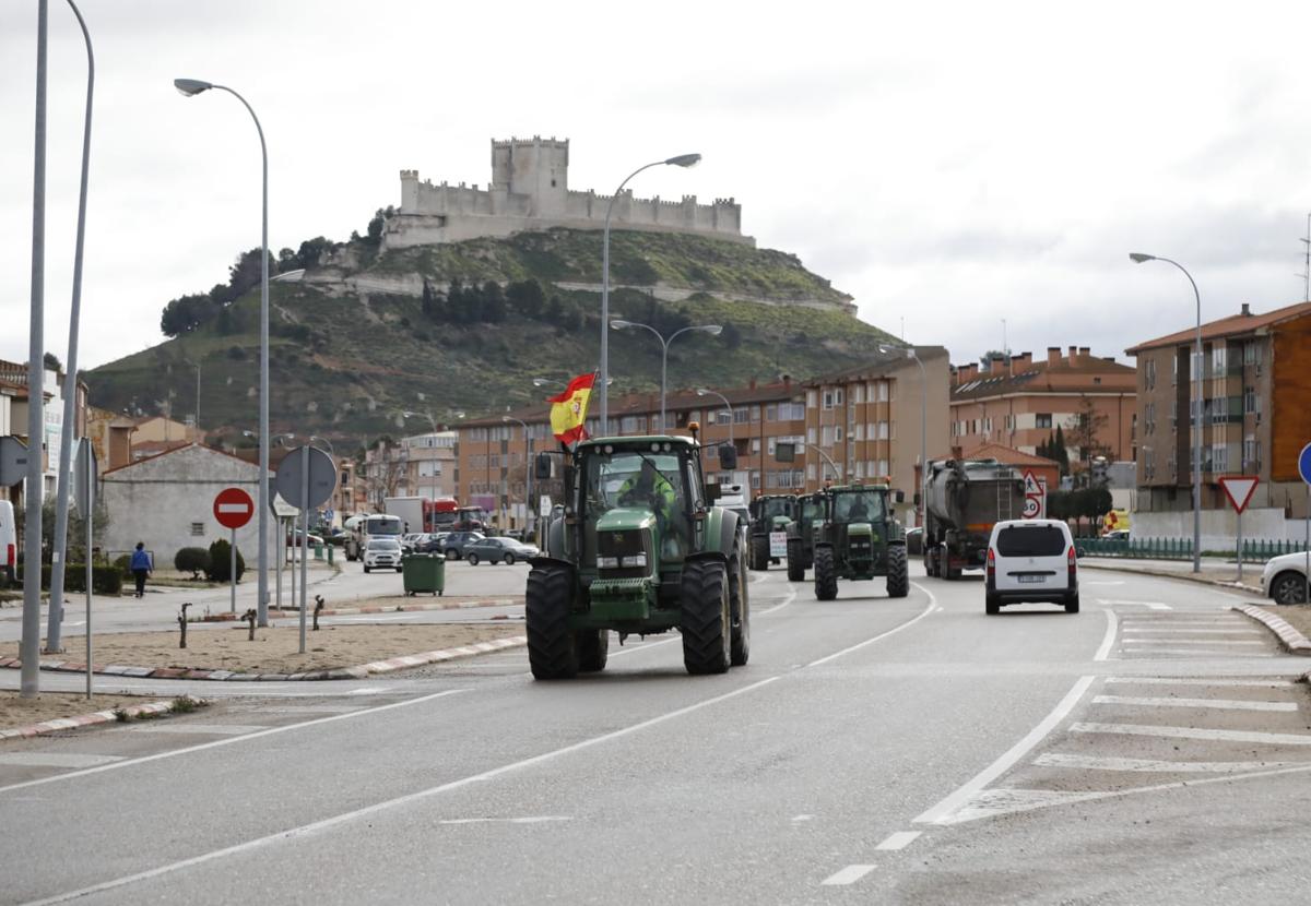 Imágenes de la nueva tractorada en Valladolid