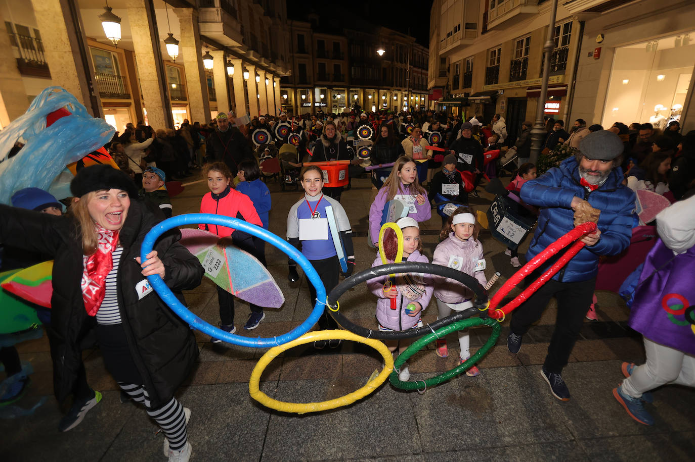 Palencia vive un ingenioso y multitudinario Carnaval
