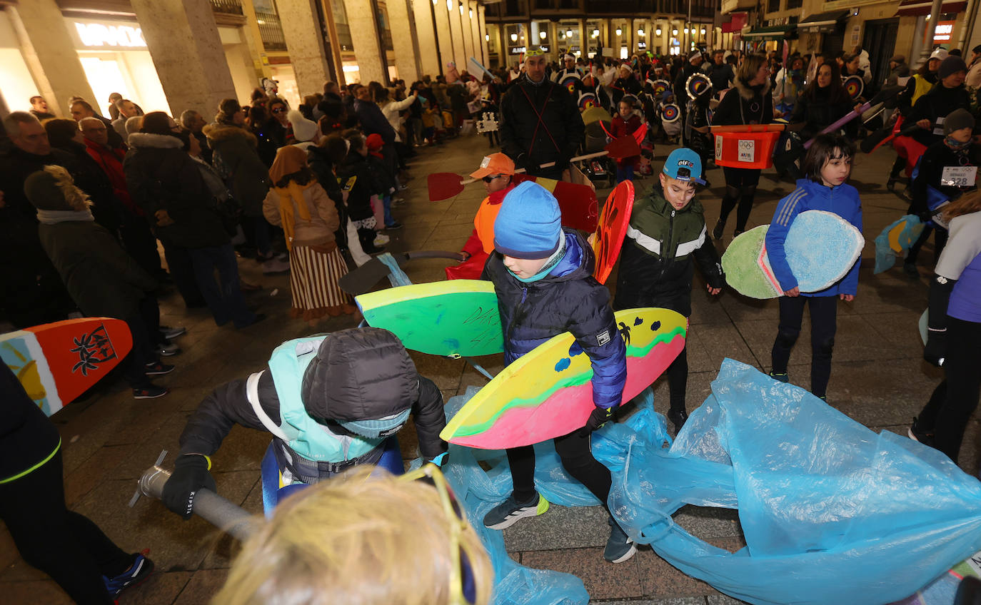 Palencia vive un ingenioso y multitudinario Carnaval