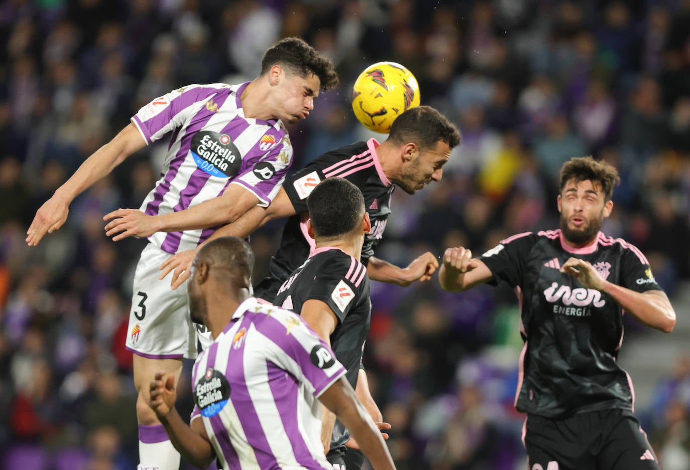 Las imágenes del partido entre el Real Valladolid y el Albacete