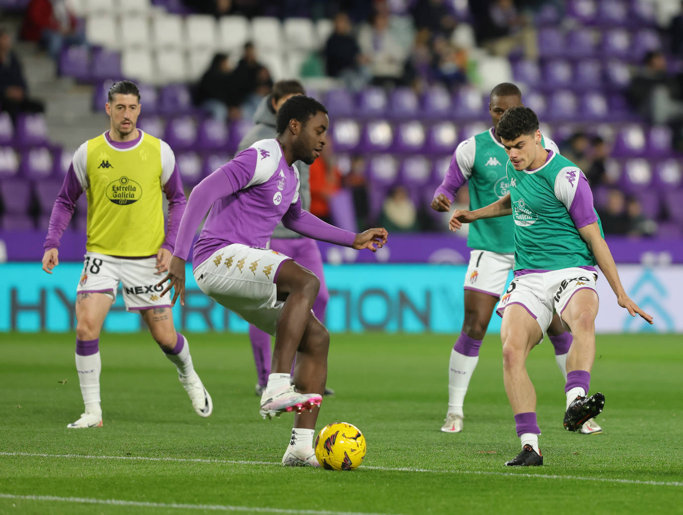 Las imágenes del partido entre el Real Valladolid y el Albacete