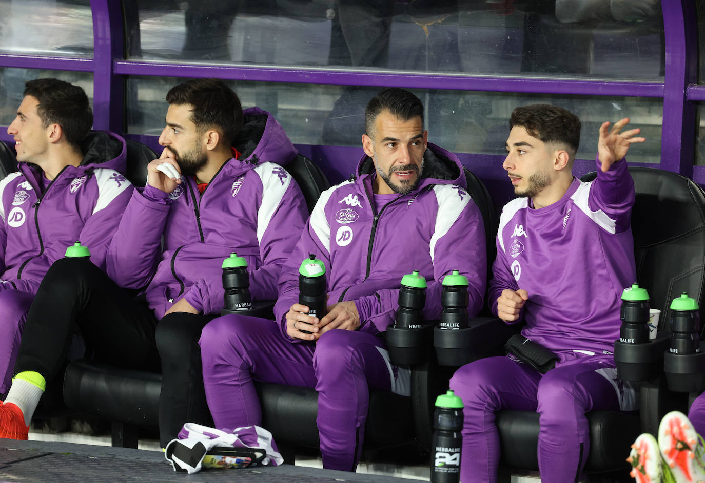 Las imágenes del partido entre el Real Valladolid y el Albacete