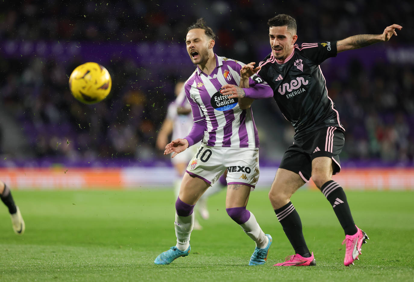 Las imágenes del partido entre el Real Valladolid y el Albacete