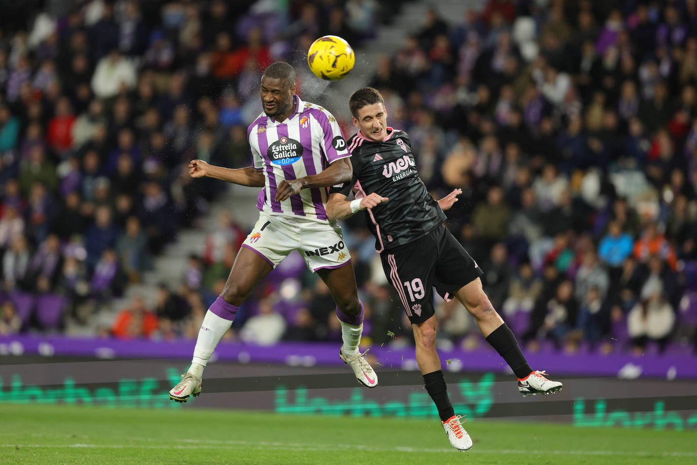 Las imágenes del partido entre el Real Valladolid y el Albacete