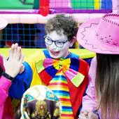 Minors suffering from rare diseases celebrate carnival with music, games and costumes in Valladolid